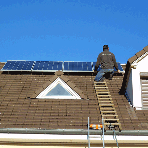 Hab&Co - Installateur panneaux photovoltaique sur toiture en sarthe 